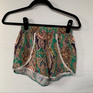 Colorful trendy shorts